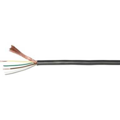 NF hangkábel 1 x 0,22 mm² Fekete méteráru BKL Electronic NF hangkábel 1 x 0,22 mm² Fekete méteráru BKL Electronic