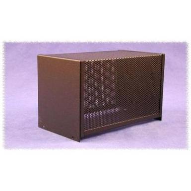 Hammond Electronics acél dobozok, lyukasztott, 1451-es sorozat 1451-14BK3 acél (H x Sz x Ma) 228 x 127 x 132 mm, fekete Hammond Electronics acél dobozok, lyukasztott, 1451-es sorozat 1451-14BK3 acél (H x Sz x Ma) 228 x 127 x 132 mm, fekete