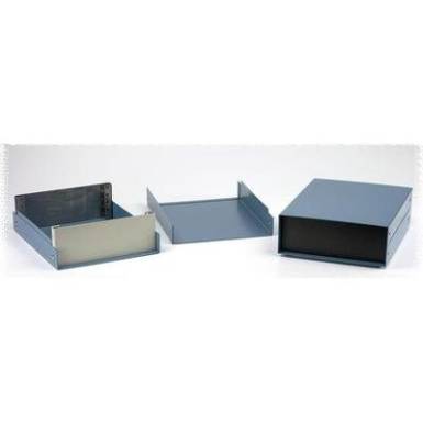 Hammond Electronics fém műszerházak, 1458-es sorozat 1458B4B alumínium (H x Sz x Ma) 101 x 152 x 101 mm, kék Hammond Electronics fém műszerházak, 1458-es sorozat 1458B4B alumínium (H x Sz x Ma) 101 x 152 x 101 mm, kék