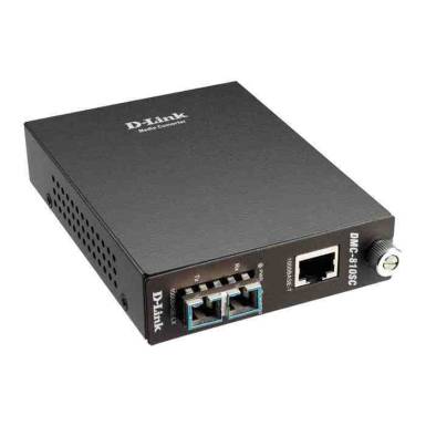 D-LINK 1000BaseT to 1000BaseLX (SC) Singlemode Media Converter - UTP to Singlemode Fiber Media Converter - SC Fiber connector - Distance up to 10km - Includes Power Supply for standalone use