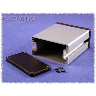 Hammond Electronics alumínium doboz, 1455NC sorozat 1455NC1202 alumínium (H x Sz x Ma) 120 x 103 x 53 mm, natúr Hammond Electronics alumínium doboz, 1455NC sorozat 1455NC1202 alumínium (H x Sz x Ma) 120 x 103 x 53 mm, natúr