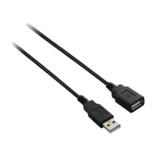 V7 USB CABLE EXTENS 3M A TO A BLACK USB 2.0 HI-SPEED M/F
