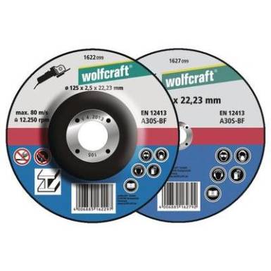 Vágótárcsa Ø 125 mm, 5 db, Wolfcraft 1622300 Vágótárcsa Ø 125 mm, 5 db, Wolfcraft 1622300