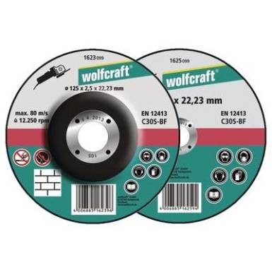 Vágótárcsa Ø 125 mm, 5 db, Wolfcraft 1623300 Vágótárcsa Ø 125 mm, 5 db, Wolfcraft 1623300