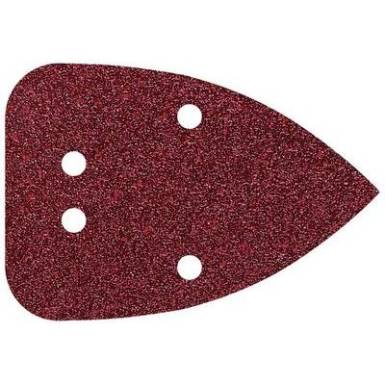 Csiszol&oacute;lap rezgőcsiszol&oacute;hoz 96 x 136 mm (h&aacute;romsz&ouml;g), 10 db, szemcse m&eacute;ret: 240, Wolfcraft 1764000