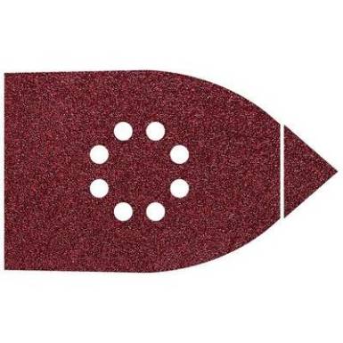 Csiszolólap rezgőcsiszolóhoz 107 x 142 mm (háromszög), 6 db, szemcse méret: 60, Wolfcraft 1791000 Csiszolólap rezgőcsiszolóhoz 107 x 142 mm (háromszög), 6 db, szemcse méret: 60, Wolfcraft 1791000