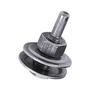 Felfogó tengely csiszolókoronghoz Ø 13 mm, tengely: Ø 8 mm, Wolfcraft 2117000 Felfogó tengely csiszolókoronghoz Ø 13 mm, tengely: Ø 8 mm, Wolfcraft 2117000