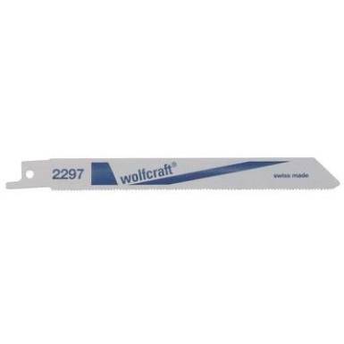 Fűr&eacute;szlap sz&uacute;r&oacute;fűr&eacute;szhez BiM, v&aacute;g&oacute; hossz: 131 mm, 2 db, Wolfcraft 2297000