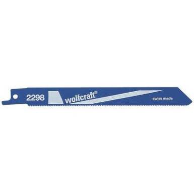 Fűrészlap szúrófűrészhez HSS, vágó hossz: 152 mm, 2 db, Wolfcraft 2298000 Fűrészlap szúrófűrészhez HSS, vágó hossz: 152 mm, 2 db, Wolfcraft 2298000