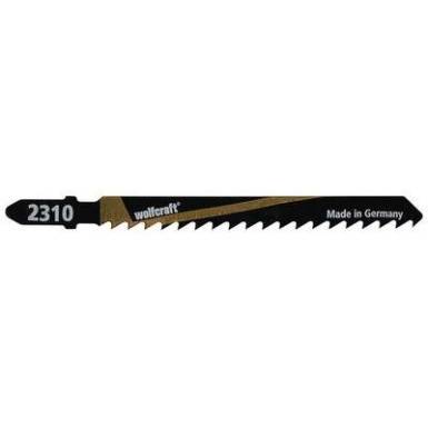 Fűrészlap szúrófűrészhez HCS (fához), vágó hossz: 75 mm, 2 db, Wolfcraft 2310000 Fűrészlap szúrófűrészhez HCS (fához), vágó hossz: 75 mm, 2 db, Wolfcraft 2310000
