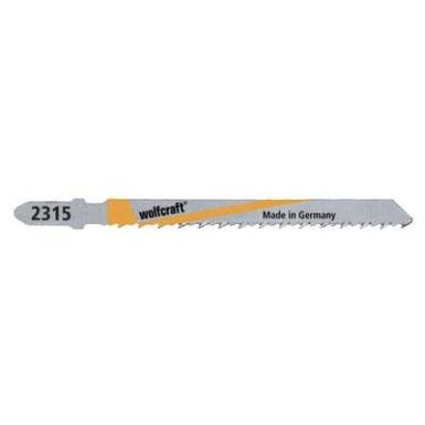 Fűrészlap szúrófűrészhez HSS (fához/műanyaghoz), vágó hossz: 75 mm, 2 db, Wolfcraft 2315000 Fűrészlap szúrófűrészhez HSS (fához/műanyaghoz), vágó hossz: 75 mm, 2 db, Wolfcraft 2315000