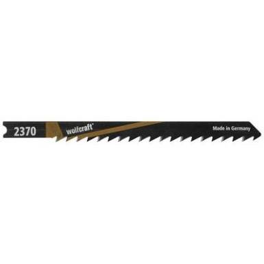 Fűrészlap szúrófűrészhez HCS (fához/műanyaghoz), vágó hossz: 81 mm, 2 db, Wolfcraft 2370000 Fűrészlap szúrófűrészhez HCS (fához/műanyaghoz), vágó hossz: 81 mm, 2 db, Wolfcraft 2370000