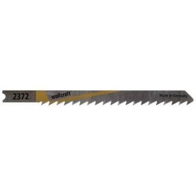 Fűrészlap szúrófűrészhez HCS (fához), vágó hossz: 81 mm, 2 db, Wolfcraft 2372000 Fűrészlap szúrófűrészhez HCS (fához), vágó hossz: 81 mm, 2 db, Wolfcraft 2372000