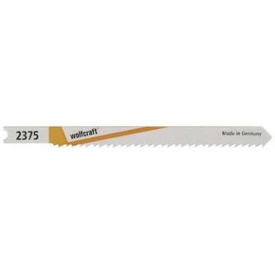 Fűrészlap szúrófűrészhez HCS (fához/műanyaghoz), vágó hossz: 81 mm, 2 db, Wolfcraft 2375000 Fűrészlap szúrófűrészhez HCS (fához/műanyaghoz), vágó hossz: 81 mm, 2 db, Wolfcraft 2375000