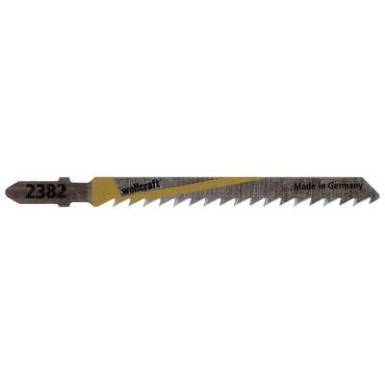 Fűrészlap szúrófűrészhez HCS (fához), vágó hossz: 75 mm, 2 db, Wolfcraft 2382000 Fűrészlap szúrófűrészhez HCS (fához), vágó hossz: 75 mm, 2 db, Wolfcraft 2382000