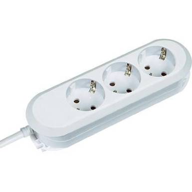 H&aacute;l&oacute;zati eloszt&oacute; 3 r&eacute;szes, feh&eacute;r, Bachmann Electric 388.270