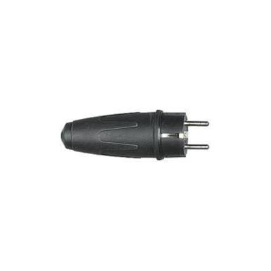 Szerelhető hálózati dugó, gumi, 250 V, fekete, IP20, Schneider Electric 122051 Szerelhető hálózati dugó, gumi, 250 V, fekete, IP20, Schneider Electric 122051