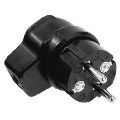 Szerelhető hálózati dugó, gumi, 250 V, fekete, IP44, Bachmann Electric 919171 Szerelhető hálózati dugó, gumi, 250 V, fekete, IP44, Bachmann Electric 919171