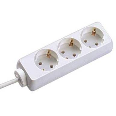 H&aacute;l&oacute;zati eloszt&oacute; 3 r&eacute;szes, feh&eacute;r, Bachmann Electric 387.270S