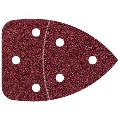 Csiszolólap rezgőcsiszolóhoz 98 x 139 mm (háromszög), 6 db, szemcse méret: 80, Wolfcraft 3137000 Csiszolólap rezgőcsiszolóhoz 98 x 139 mm (háromszög), 6 db, szemcse méret: 80, Wolfcraft 3137000