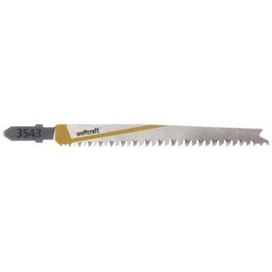 Fűrészlap szúrófűrészhez HCS (fához), vágó hossz: 93 mm, 2 db, Wolfcraft 3543000 Fűrészlap szúrófűrészhez HCS (fához), vágó hossz: 93 mm, 2 db, Wolfcraft 3543000