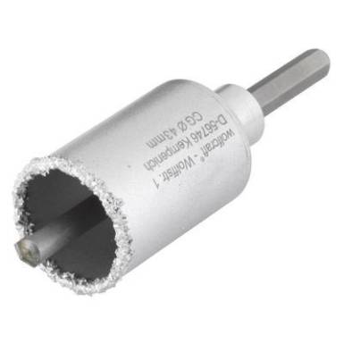 Karbid koronafúró, körkivágó tárcsa 43mm Wolfcraft 3894000 Karbid koronafúró, körkivágó tárcsa 43mm Wolfcraft 3894000