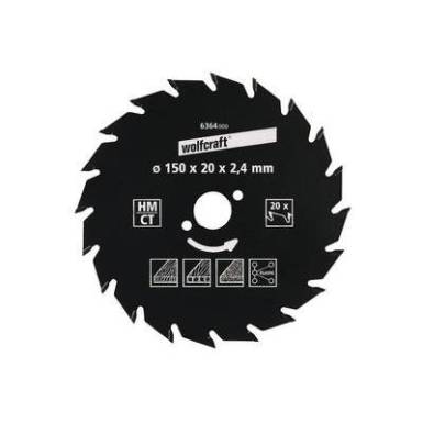 Körfűrészlap Ø 140 mm, Wolfcraft 6359000 Körfűrészlap Ø 140 mm, Wolfcraft 6359000