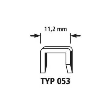 Ac&eacute;lkapocs k&eacute;szlet 1000db Wolfcraft 7045000 Typ 053