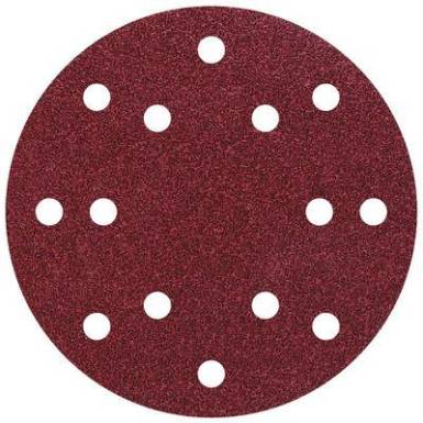 Csiszol&oacute;korong k&eacute;szlet &Oslash; 150 mm, 10 db, szemcse m&eacute;ret: 40/80/120, Wolfcraft 8404000
