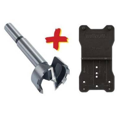 S&uuml;llyesztőf&uacute;r&oacute; 10mm + furatbejel&ouml;lő Wolfcraft 8728000