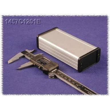 Hammond Electronics alumínium dobozok, 1457-es sorozat 1457C1201E alumínium (H x Sz x Ma) 120 x 59 x 31 mm, natúr Hammond Electronics alumínium dobozok, 1457-es sorozat 1457C1201E alumínium (H x Sz x Ma) 120 x 59 x 31 mm, natúr