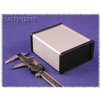 Hammond Electronics alumínium dobozok, 1457-es sorozat 1457N1202E alumínium (H x Sz x Ma) 120 x 104 x 55 mm, natúr Hammond Electronics alumínium dobozok, 1457-es sorozat 1457N1202E alumínium (H x Sz x Ma) 120 x 104 x 55 mm, natúr