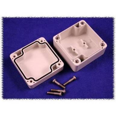Hammond Electronics számítógép dobozok, 1554-es sorozat 1554B2GY polikarbonát (H x Sz x Ma) 65 x 65 x 40 mm, szürke Hammond Electronics számítógép dobozok, 1554-es sorozat 1554B2GY polikarbonát (H x Sz x Ma) 65 x 65 x 40 mm, szürke
