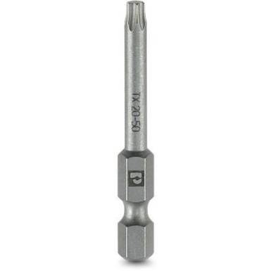 Edzett acél T20 TORX BIT, 5db-os szett SF-BIT-TX 20-50 Phoenix Contact 1212578 Edzett acél T20 TORX BIT, 5db-os szett SF-BIT-TX 20-50 Phoenix Contact 1212578