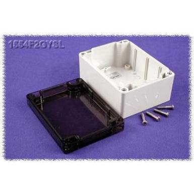Hammond Electronics számítógép dobozok, 1554-es sorozat 1554F2GYSL polikarbonát (H x Sz x Ma) 120 x 90 x 60 mm, szürke Hammond Electronics számítógép dobozok, 1554-es sorozat 1554F2GYSL polikarbonát (H x Sz x Ma) 120 x 90 x 60 mm, szürke