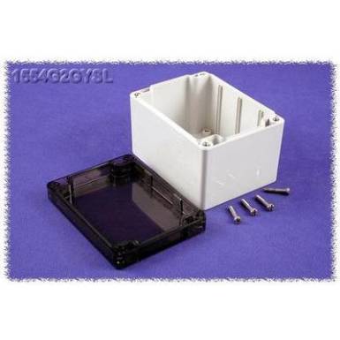 Hammond Electronics számítógép dobozok, 1554-es sorozat 1554G2GYSL polikarbonát (H x Sz x Ma) 120 x 90 x 80 mm, szürke Hammond Electronics számítógép dobozok, 1554-es sorozat 1554G2GYSL polikarbonát (H x Sz x Ma) 120 x 90 x 80 mm, szürke