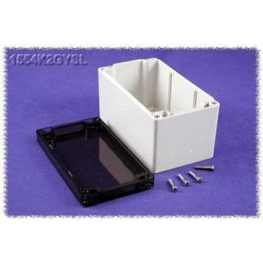 Hammond Electronics számítógép dobozok, 1554-es sorozat 1554K2GYSL polikarbonát (H x Sz x Ma) 160 x 90 x 90 mm, szürke Hammond Electronics számítógép dobozok, 1554-es sorozat 1554K2GYSL polikarbonát (H x Sz x Ma) 160 x 90 x 90 mm, szürke