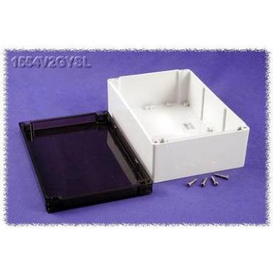 Hammond Electronics számítógép dobozok, 1554-es sorozat 1554V2GYSL polikarbonát (H x Sz x Ma) 240 x 160 x 90 mm, szürke Hammond Electronics számítógép dobozok, 1554-es sorozat 1554V2GYSL polikarbonát (H x Sz x Ma) 240 x 160 x 90 mm, szürke