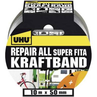 UHU&reg; Repair All erős ragaszt&oacute;szalag (H x Sz) 10 m x 50 mm