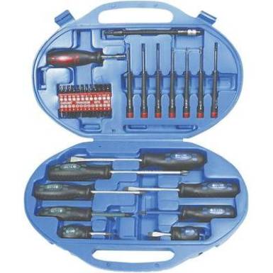 Csavarhúzó készlet kofferben, 42 részes PH, PZ és Torx csavarhúzókkal Brüder Mannesmann 11242 Csavarhúzó készlet kofferben, 42 részes PH, PZ és Torx csavarhúzókkal Brüder Mannesmann 11242