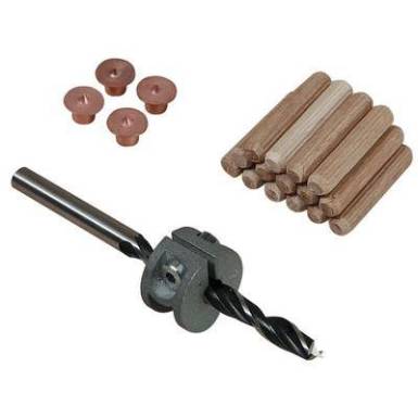 Fatipli jelölő és dübel készlet, 10mm-es Wolfcraft 2918000 Fatipli jelölő és dübel készlet, 10mm-es Wolfcraft 2918000