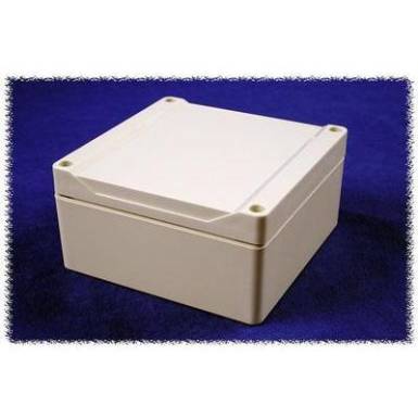 Univerz&aacute;lis műanyag műszerh&aacute;z Hammond Electronics 1555N2GY polikarbon&aacute;t (H x Sz x Ma) 120 x 120 x 60 mm, sz&uuml;rke