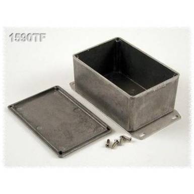 Hammond Electronics alumínium öntvény dobozok peremmel, 1590TF 120.5 x 79.5 x 59 mm, natúr Hammond Electronics alumínium öntvény dobozok peremmel, 1590TF 120.5 x 79.5 x 59 mm, natúr