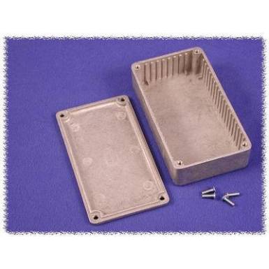Hammond Electronics alumínium öntvény dobozok peremmel, 1590UF 119.5 x 119.5 x 59 mm, natúr Hammond Electronics alumínium öntvény dobozok peremmel, 1590UF 119.5 x 119.5 x 59 mm, natúr