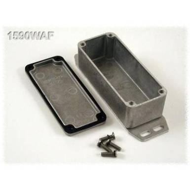 Hammond Electronics öntvény dobozok, 1590-es sorozat 1590WAF alumínium (H x Sz x Ma) 92.5 x 38.5 x 31 mm, natúr Hammond Electronics öntvény dobozok, 1590-es sorozat 1590WAF alumínium (H x Sz x Ma) 92.5 x 38.5 x 31 mm, natúr