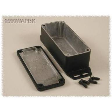 Hammond Electronics öntvény dobozok, 1590-es sorozat 1590WAFBK alumínium (H x Sz x Ma) 92.5 x 38.5 x 31 mm, fekete Hammond Electronics öntvény dobozok, 1590-es sorozat 1590WAFBK alumínium (H x Sz x Ma) 92.5 x 38.5 x 31 mm, fekete
