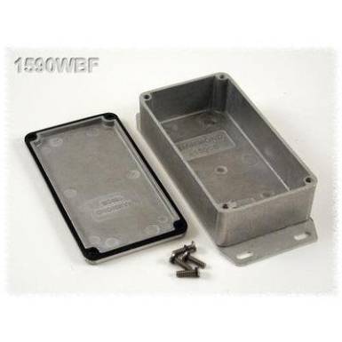 Hammond Electronics öntvény dobozok, 1590-es sorozat 1590WBF alumínium (H x Sz x Ma) 111.5 x 59.5 x 31 mm, natúr Hammond Electronics öntvény dobozok, 1590-es sorozat 1590WBF alumínium (H x Sz x Ma) 111.5 x 59.5 x 31 mm, natúr