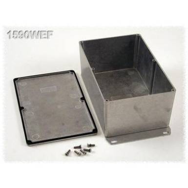 Hammond Electronics öntvény dobozok, 1590-es sorozat 1590WEF alumínium (H x Sz x Ma) 187.5 x 119.5 x 82 mm, natúr Hammond Electronics öntvény dobozok, 1590-es sorozat 1590WEF alumínium (H x Sz x Ma) 187.5 x 119.5 x 82 mm, natúr