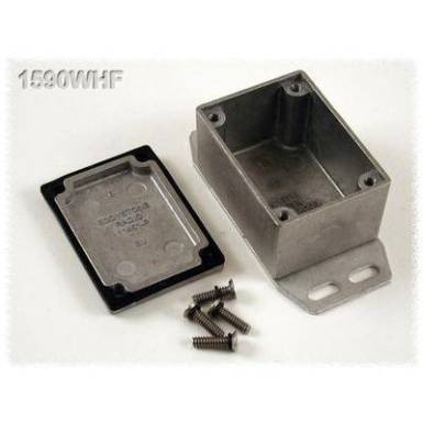 Hammond Electronics öntvény dobozok, 1590-es sorozat 1590WHF alumínium (H x Sz x Ma) 52.5 x 38 x 31 mm, natúr Hammond Electronics öntvény dobozok, 1590-es sorozat 1590WHF alumínium (H x Sz x Ma) 52.5 x 38 x 31 mm, natúr