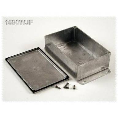 Hammond Electronics öntvény dobozok, 1590-es sorozat 1590WJF alumínium (H x Sz x Ma) 52.5 x 38 x 31 mm, natúr Hammond Electronics öntvény dobozok, 1590-es sorozat 1590WJF alumínium (H x Sz x Ma) 52.5 x 38 x 31 mm, natúr